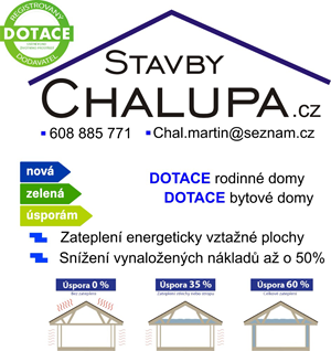 Stavby Chalupa - komplexní stavební výroba